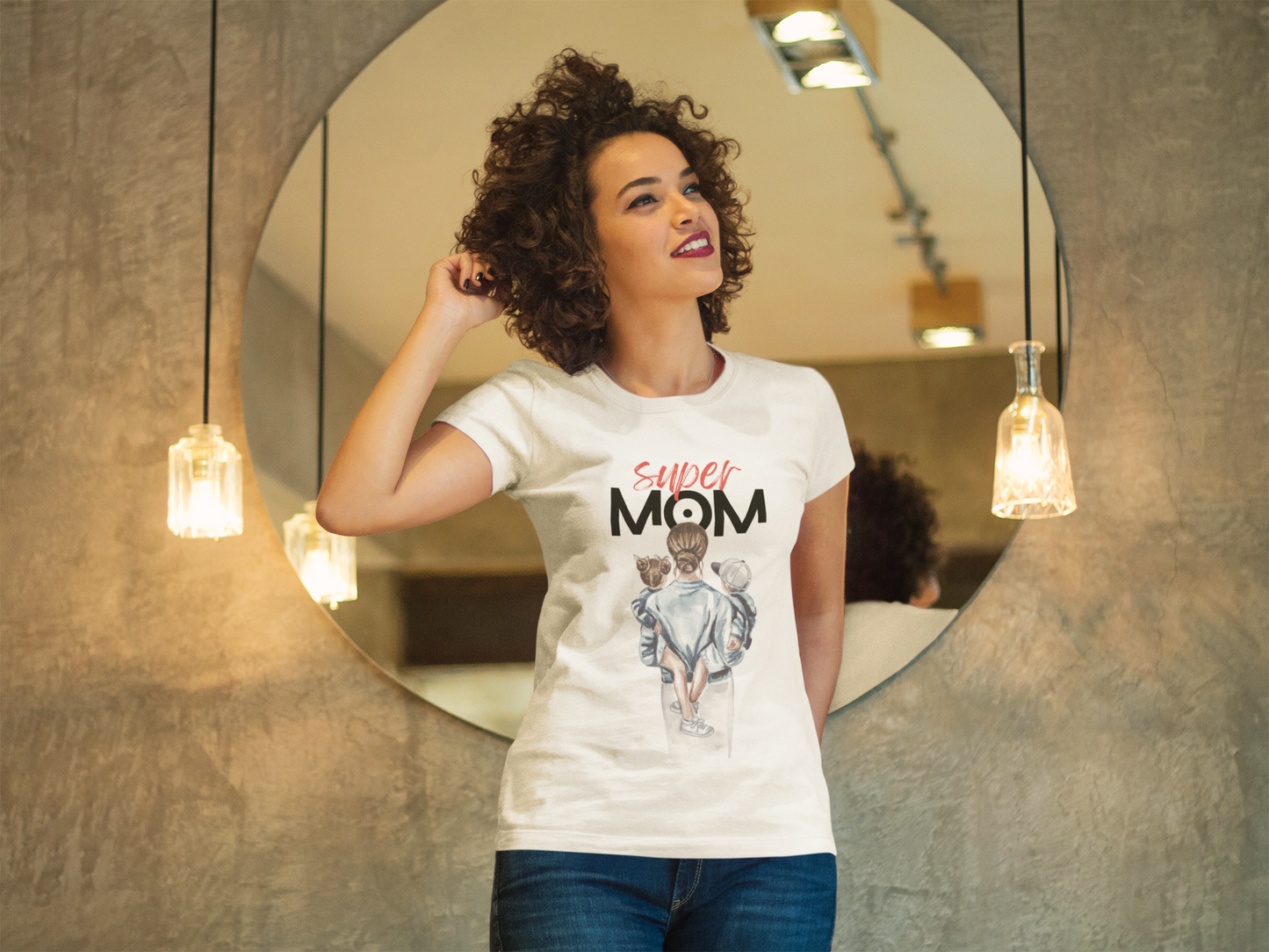 Premium Super Mom t-shirt